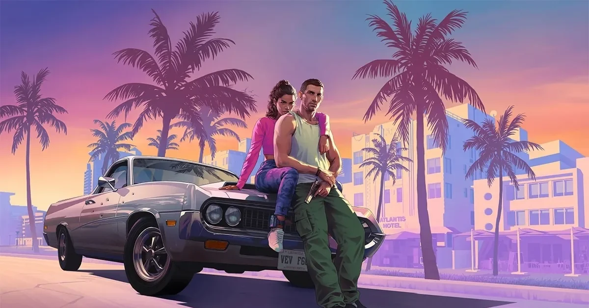Lucia and Jason in Vice City for Grand Theft Auto VI
